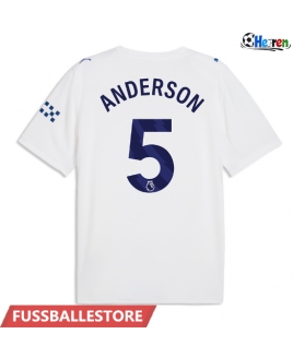 Günstige Manchester City Elliot Anderson #5 3rd trikot 2026-27 Kurzarm